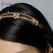 Riotlily 艾特里里珍珠韶华系列发箍原创设计送女友礼物新年礼物