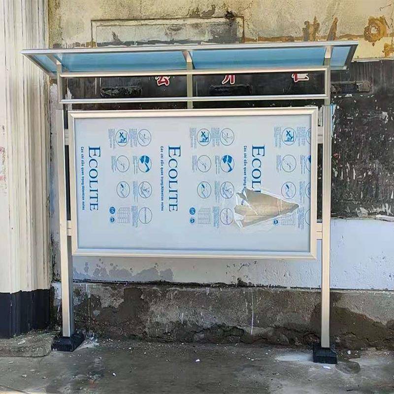 可T型L型户单面120*外开可移动展台架画面更铝合金启式带换棚宣传