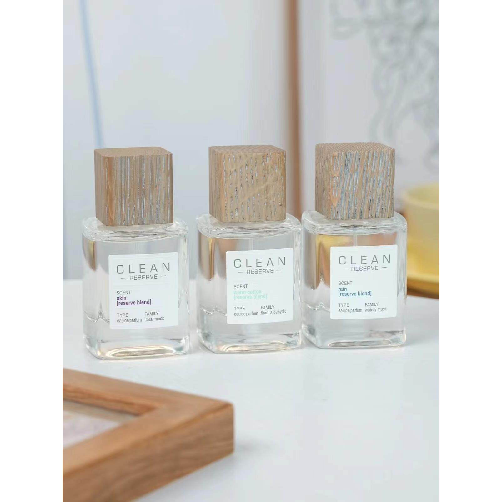 洁净clean香水克霖Reserve系列柔风甘雨肌肤之亲爱情配方香水50ML