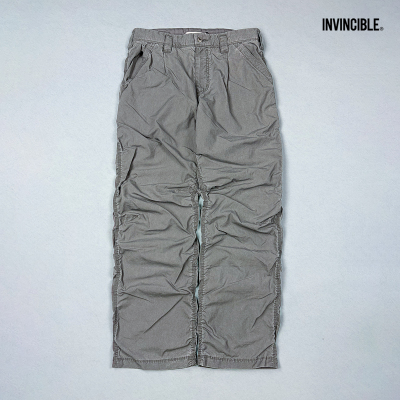 NONNATIVE日产褶皱尼龙工装裤