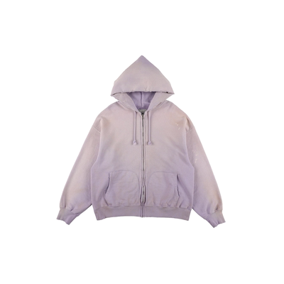 BOWWOW水洗做旧破洞拉链开衫卫