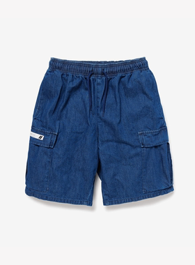 【现货折扣】WTAPS MILS2301 SHORTS COTTON牛仔口袋工装短裤25SS