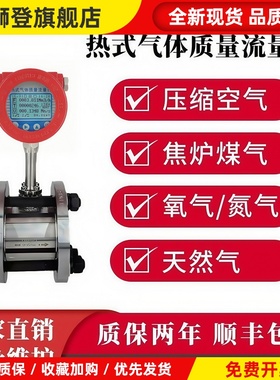 EMTF高精度热式气体质量流量计压缩空气天然气氧气氮气空气流量表