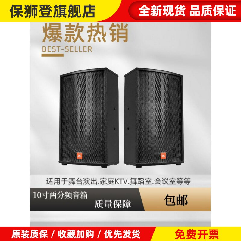 专业音箱10寸KTV卡包音箱会议室家庭餐吧健身房舞蹈室音响套装