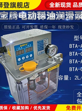 BAOTN电动润滑油泵BTA-A2P/C2P3数控机床润滑泵配件BT-A1/C1P