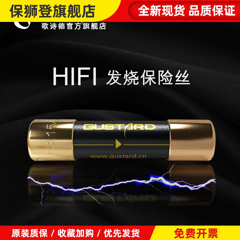 歌诗德GUSTARD HIFI 发烧保险丝 纳米合金 高端保险丝 保险管