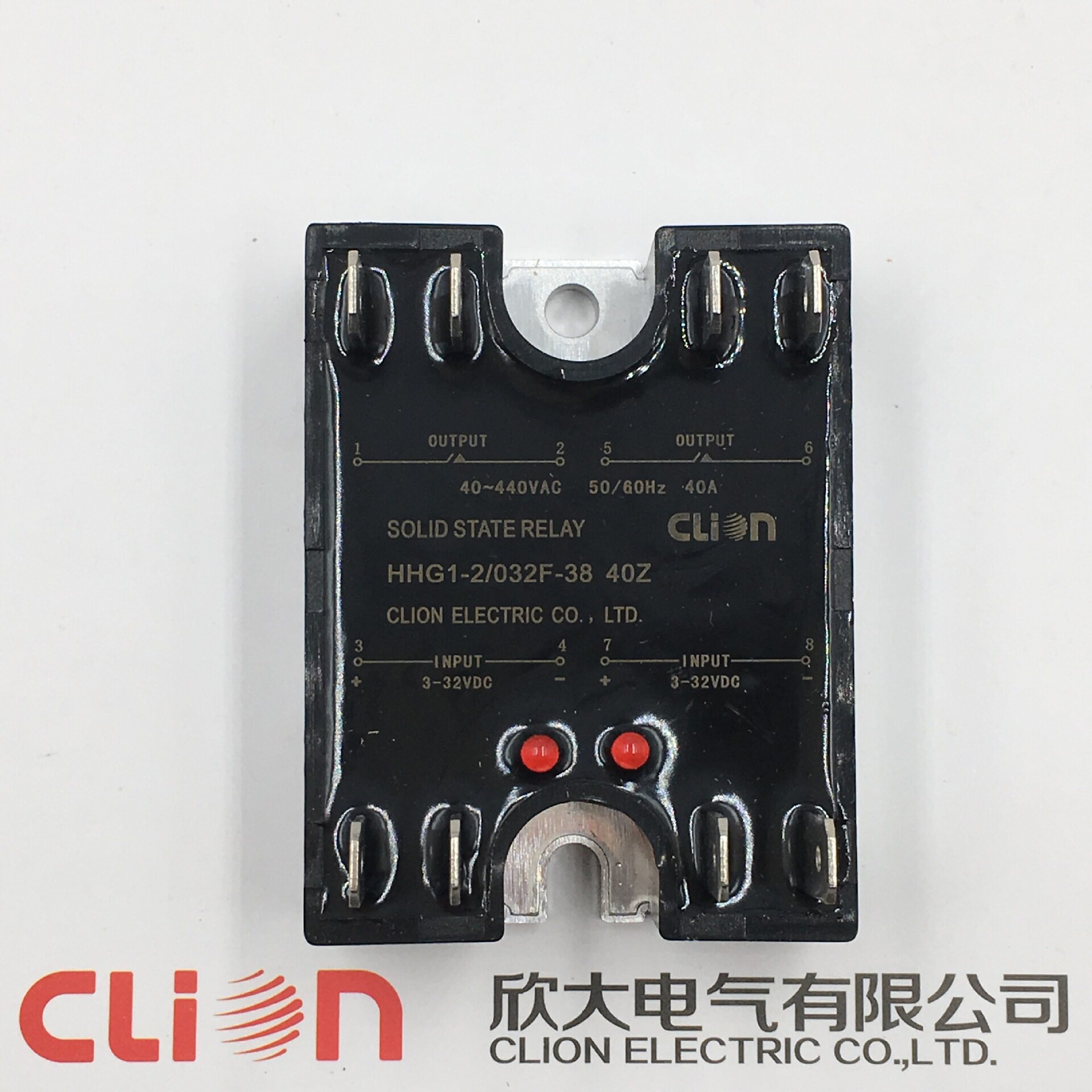 厂家直销CLion欣大双控固态继电器HHG1-2/032F-3840Z直流控交流
