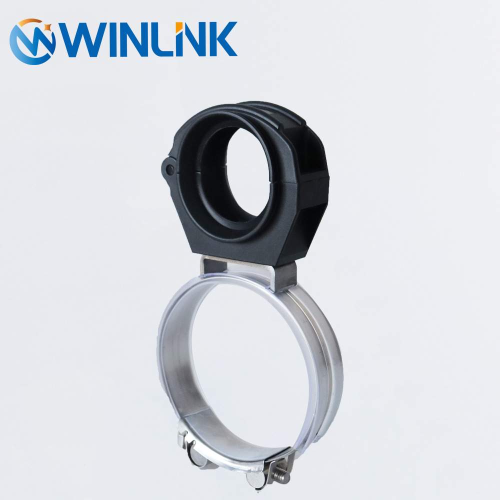 威联科WINLINK 快速波纹管定位抱箍支架协作机器人管线管箍固定座