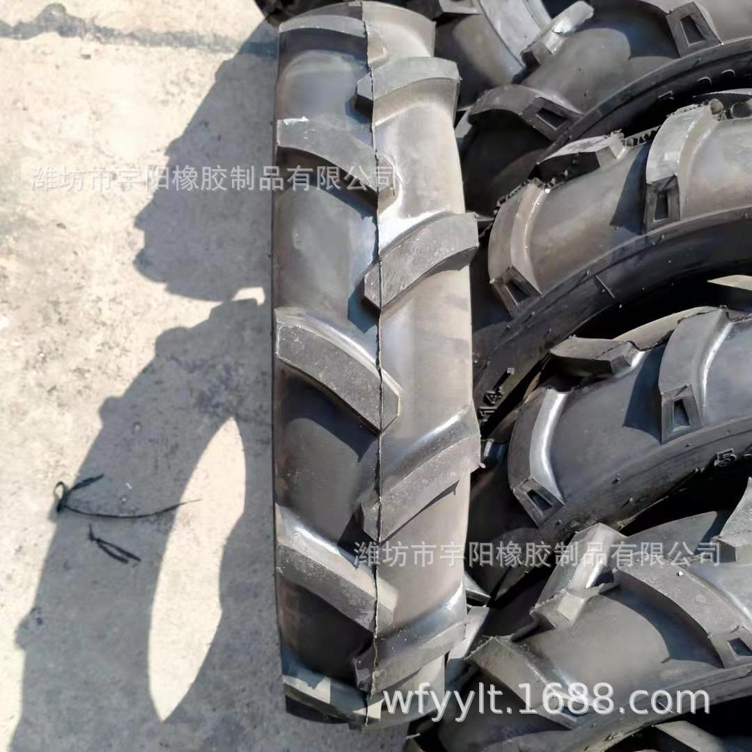 5.00-14 农用轮胎 人字胎 拖拉机轮胎500-14 可配套5-14