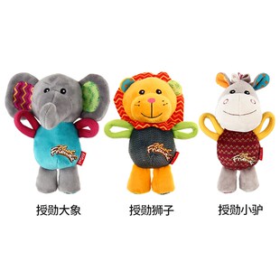 响纸磨牙毛绒发声幼犬狗狗耐咬解闷小狗宠物玩具 贵为GiGwi狗玩具