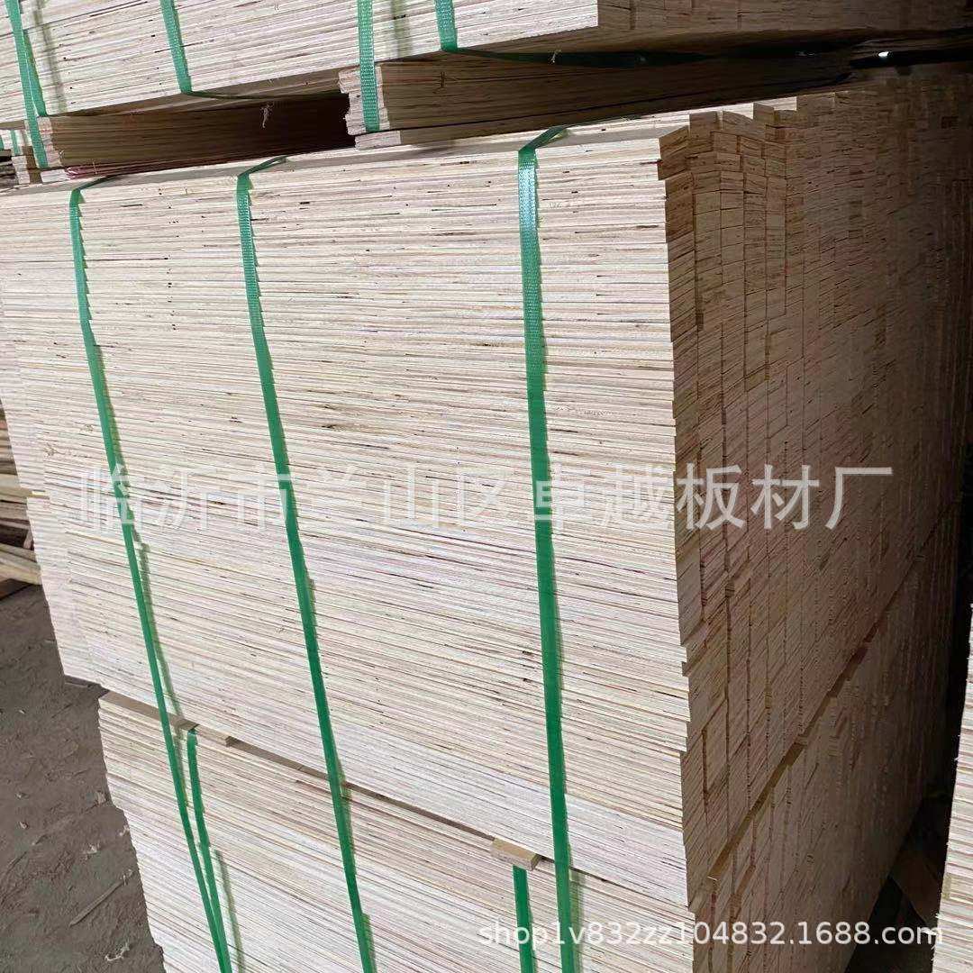 包装用杨木LVL免熏蒸木方  杨木LVL单板层积材 LVL多层板胶合板