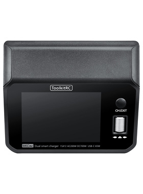 ToolkitRC BC-M6DAC 双通道fpv穿越机充电器航模锂电池电源