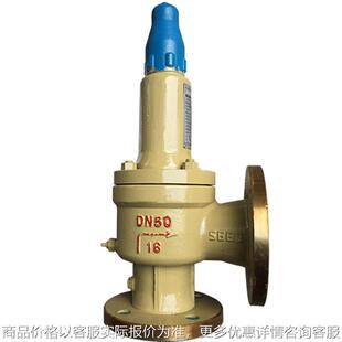 DN25 16C 铸钢法兰安全阀A42H