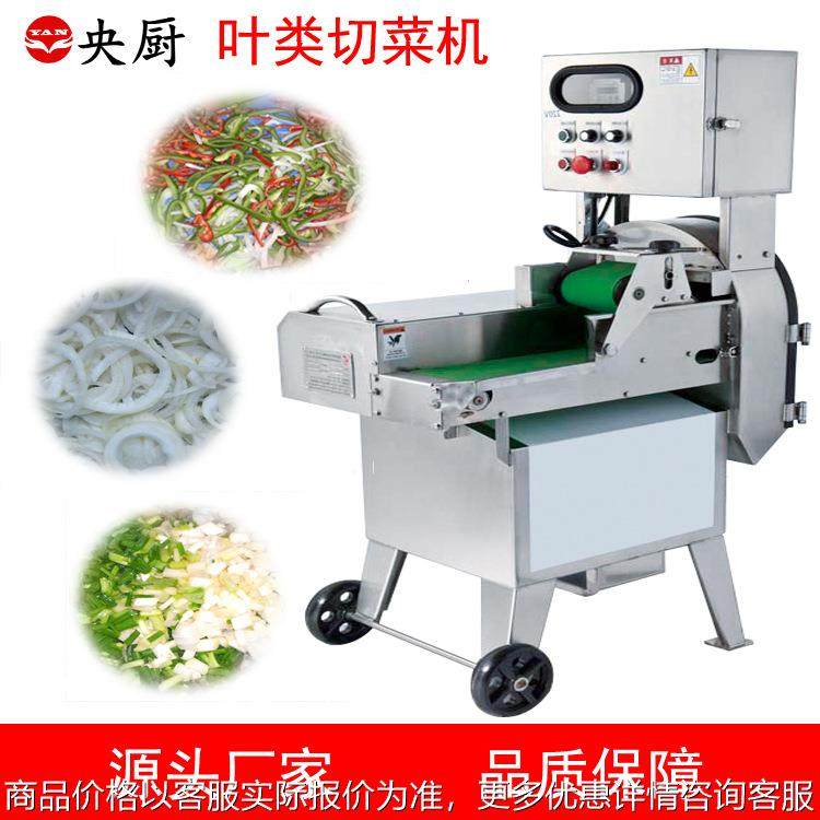 商用叶类切菜机 高丽菜大白菜切丝机 萝卜莲藕切丁切片机一机多用