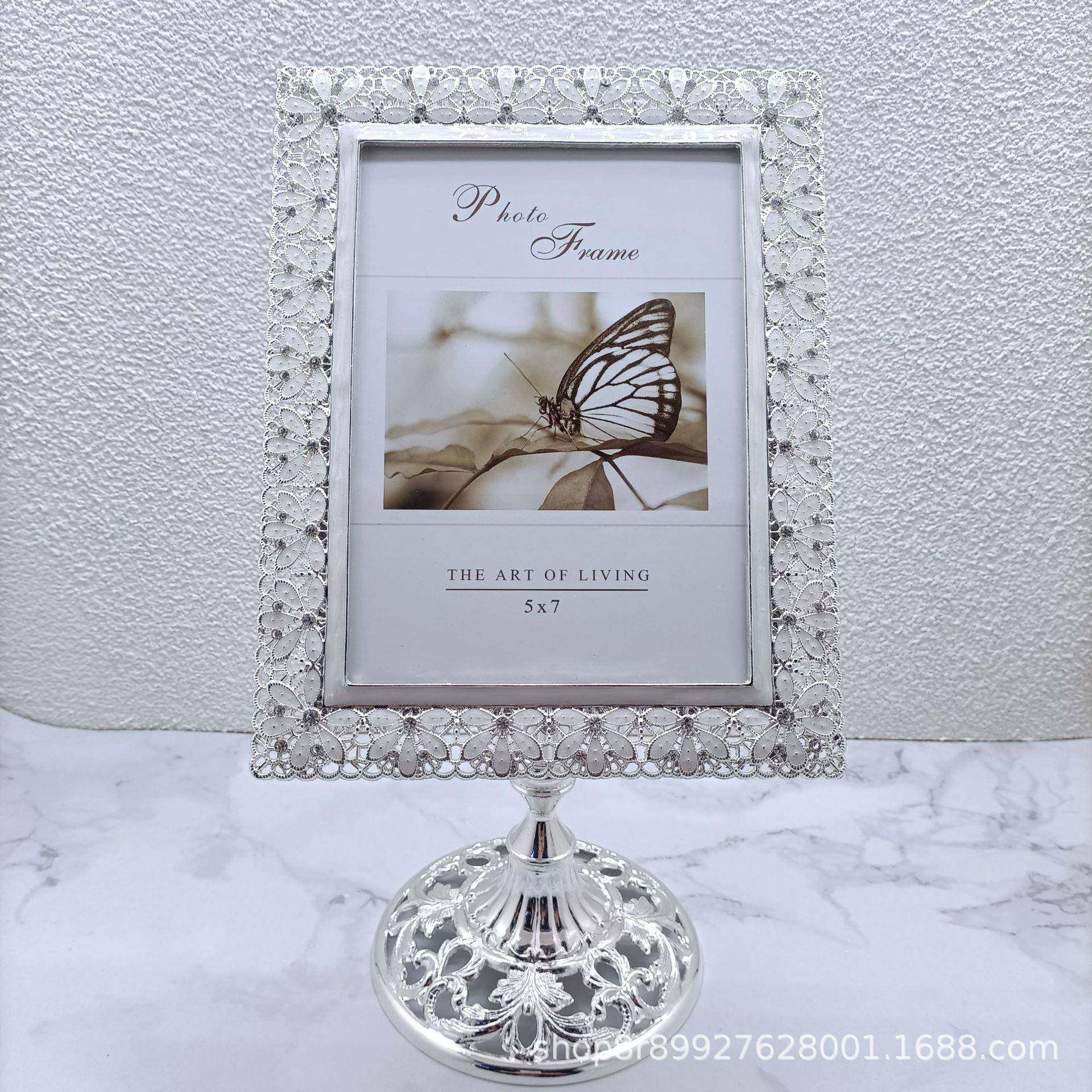 新款摆台美式相框金属立体玻璃相框银白色金属相框,纺织面料/辅料/配套,纺织机械配件,淘宝优惠券,粉丝福利购,淘宝优惠卷