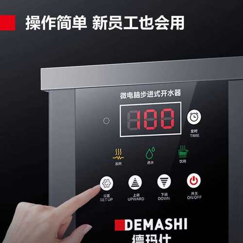 德玛仕 商用开水器步进式加热节能隐藏式过滤定时开关 YT-2K(20F)