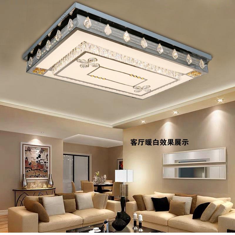 客厅灯简约水晶吸顶灯 卧室灯 Ceiling light 厂家直销 线割灯
