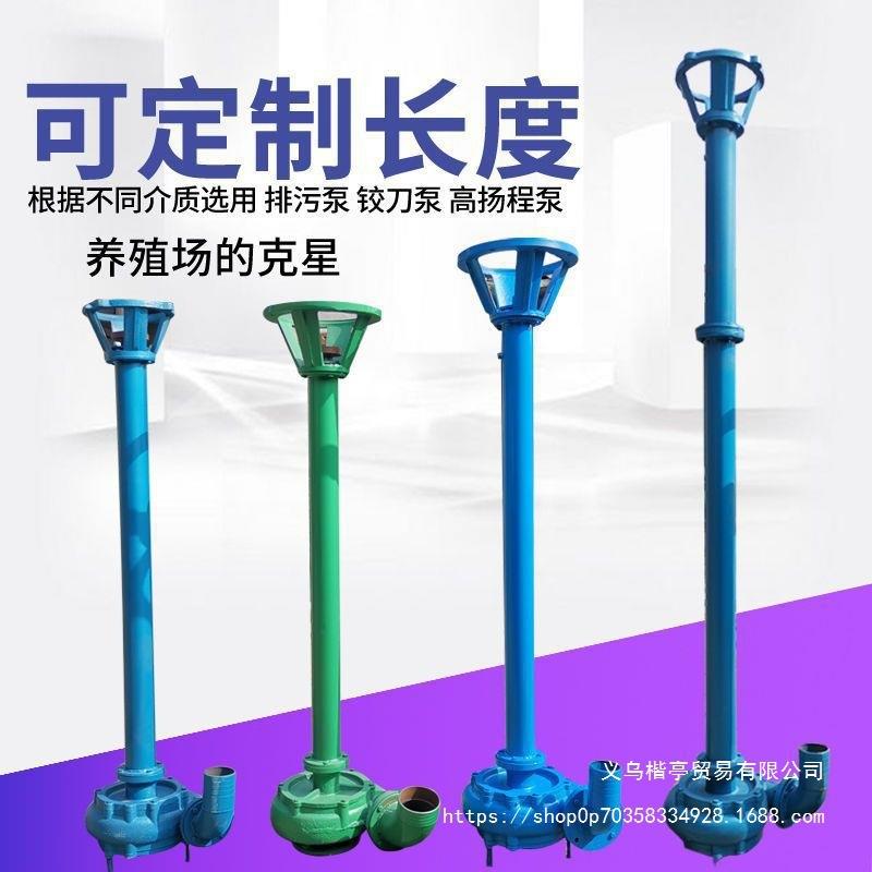 2寸3寸4寸杆泵NWL铸铁排污泵高压带电机泥浆泵抽粪泵化粪池吸粪机