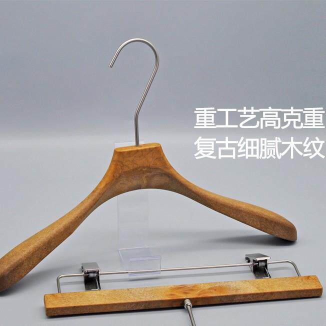 高档服装树脂衣架可旋转防滑衣架宽肩服装店专用塑料无痕衣挂