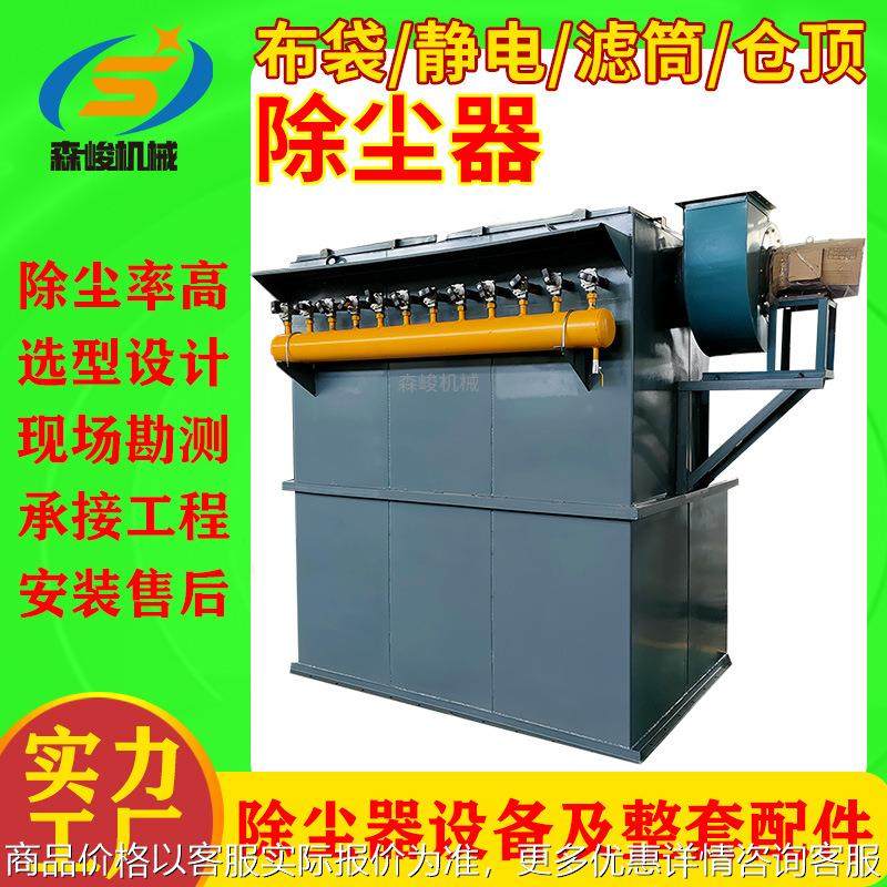 定制脉冲布袋式除尘器工业粉尘集尘器中央除尘设备高温锅炉除尘器,机械设备,空气净化设备,淘宝优惠券,粉丝福利购,淘宝优惠卷