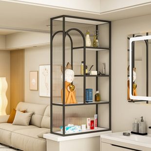 饰家用北欧座屏玄关新中式 客厅遮挡卧室入户隔断实木装 可移动屏风