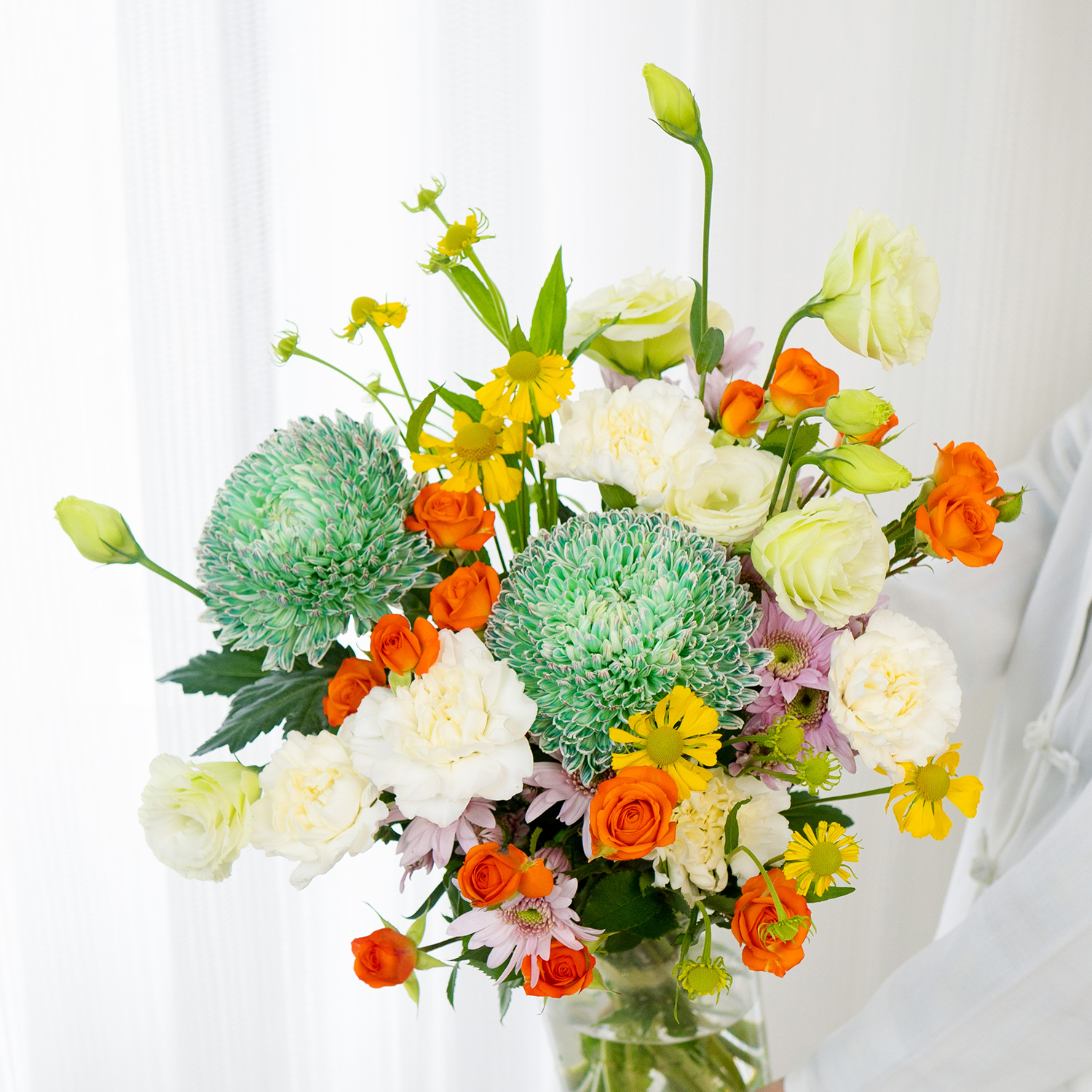 E6新鲜优质混搭鲜花云南基地直发家庭水养花束