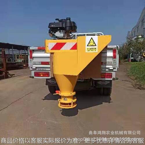 融雪剂撒布机市政环卫道路撒盐机大马力融雪剂颗粒盐抛洒机撒布机