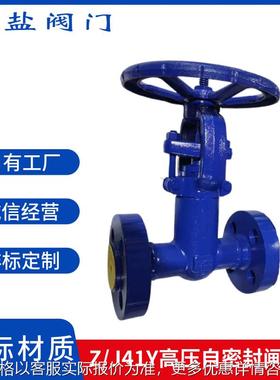 Z/J41H/Y-1500LB2500LB美标A105锻钢F11自密封闸阀手动法兰截止阀
