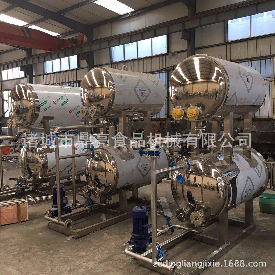 定制全自动猪蹄杀菌锅豆干水浴式杀菌锅罐头食品杀菌设备
