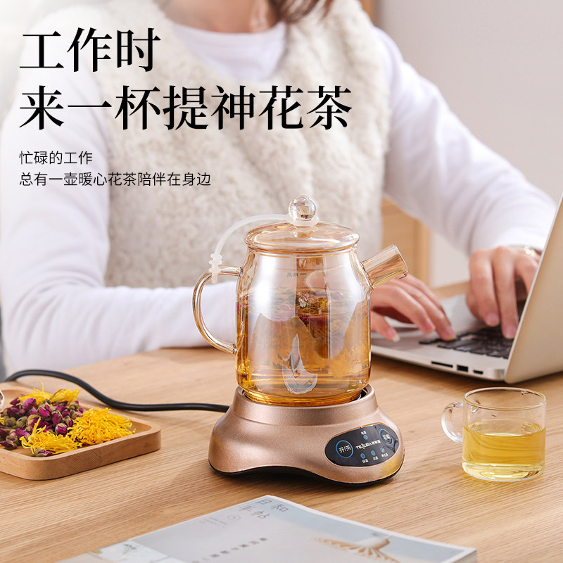 养生壶全全自动黑茶煮茶器小容量办公室迷你养身电热茶壶