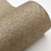 纸编草席墙纸壁纸金色玉米黄 柜门民宿酒店宾馆满铺 草编墙布吊顶