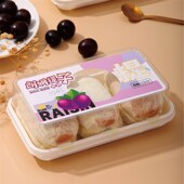 烘焙包装 朗姆提子盒老奶油奶砖耐烘烤纸碗泡芙西点打包盒