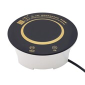 电磁炉迷你嵌入式 小型圆形炉小火锅炉 一一锅商用内嵌式