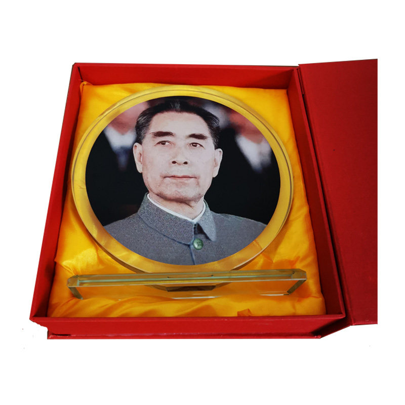 周恩来像周总理画像摆像水晶家居书房办公室装饰励志