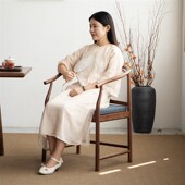 空器新实木圈椅围椅太师椅官帽椅茶椅客椅休闲椅