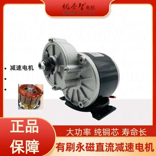 跨境 倒顺正反1016有刷电机可调控制器12V机械改装配件250W350