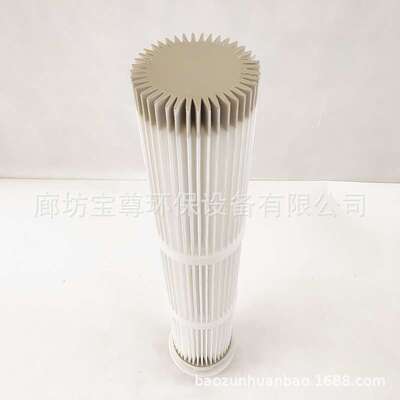 上装威艾姆除尘滤芯110*600粉尘滤芯生产工业除尘器折叠滤筒厂家