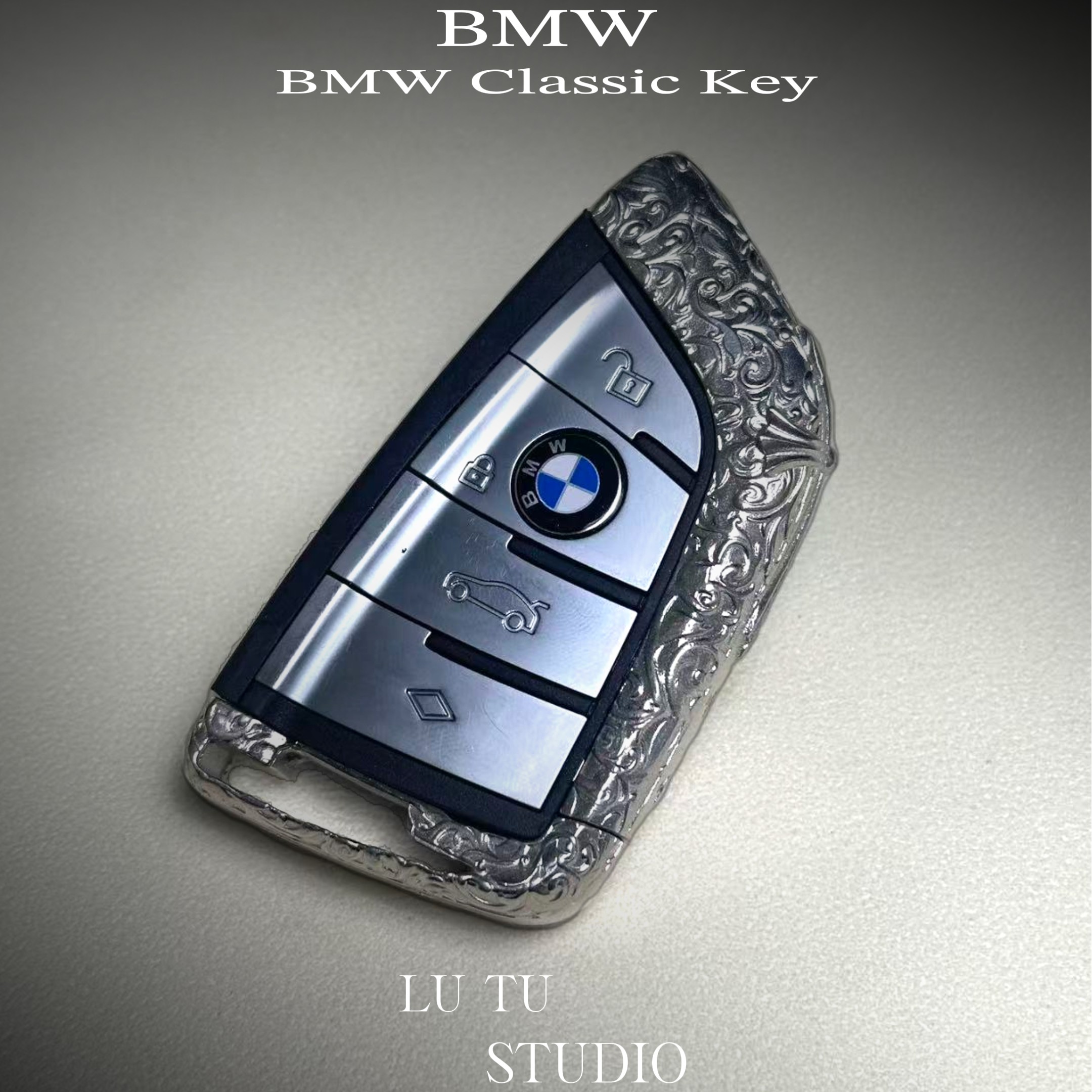 路徒印记新款宝马刀锋钥匙替换壳