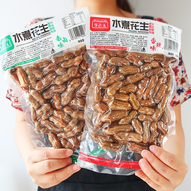 李老头卤煮花生米338g/袋图片
