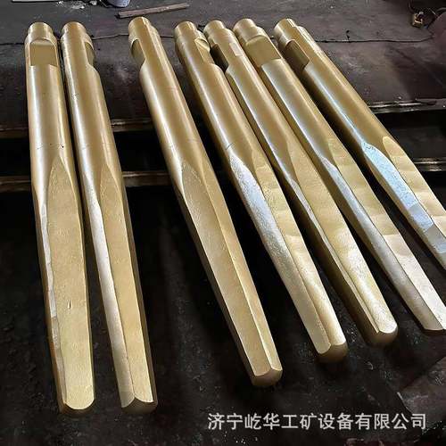 厂供Q炮应挖机破碎锤钎杆45/53/68家 /100/140头耐磨耐用炮钎钢钎