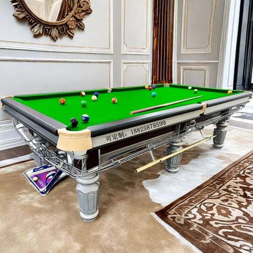 中式桌尺球台尺寸标准寸图球星Q7球星中惠州汕尾一式桌球台多少钱