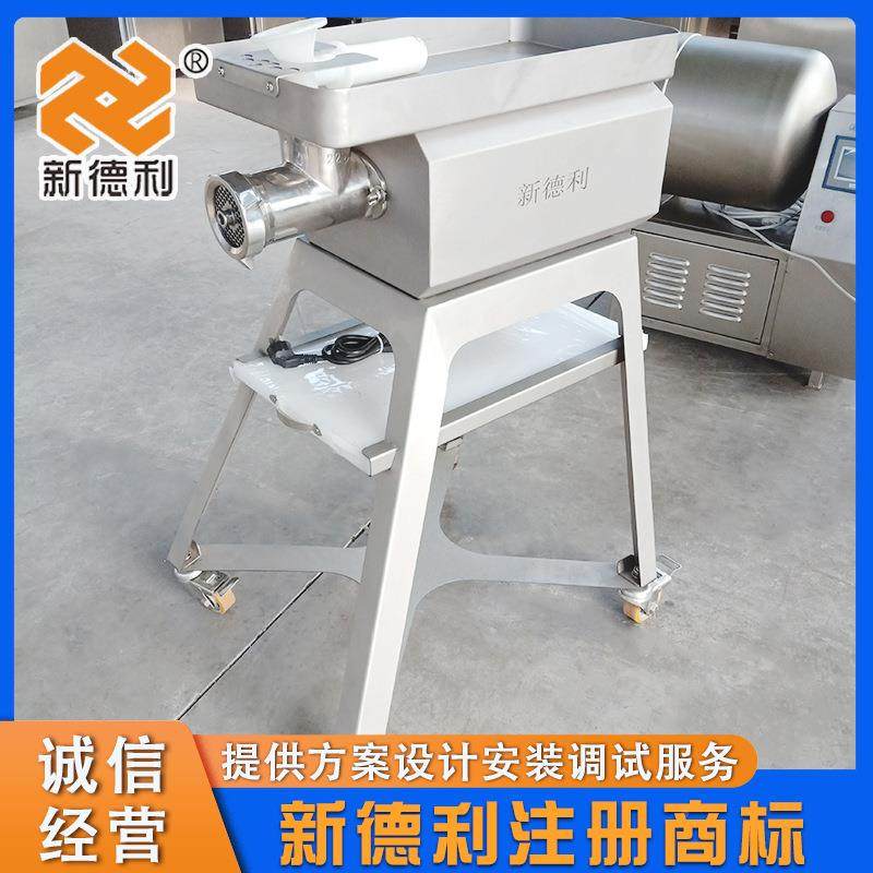 不锈钢电绞动牛绞RXZ肉机器肉商用丸子绞肉设备小型香肠肉灌肠一