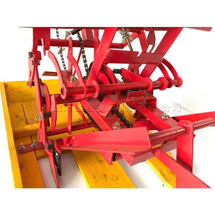 XCH农用手摇式插秧 多种地形适植用栽苗机机 双行人稻力步退式水