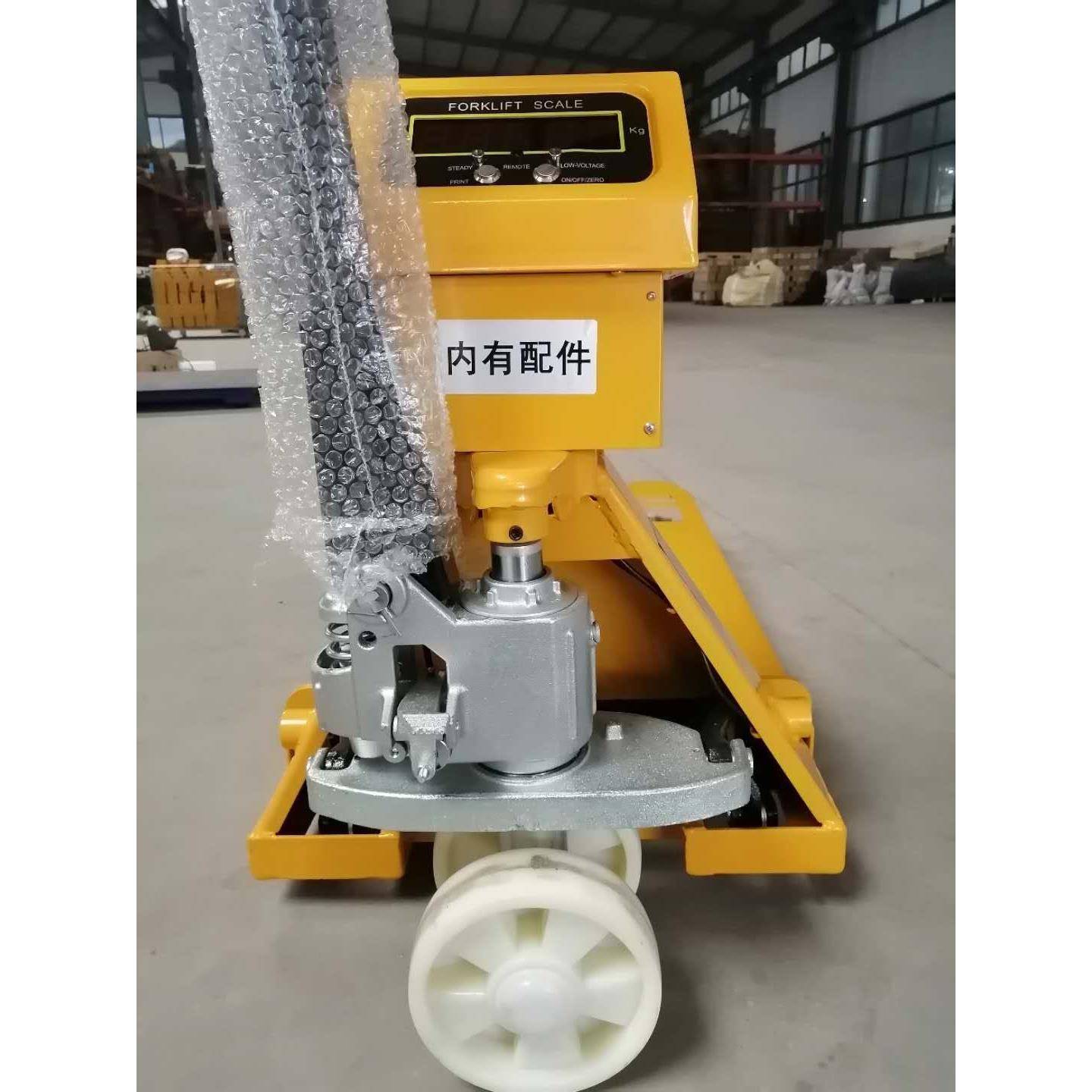称重叉地牛电子秤地ERZ牛手秤动液压搬运车手车手推动小叉车手车