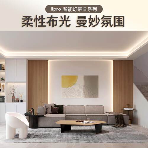 ll LED室内护眼高亮智能灯带客厅卧室吊顶厨房贴片灯防水E系