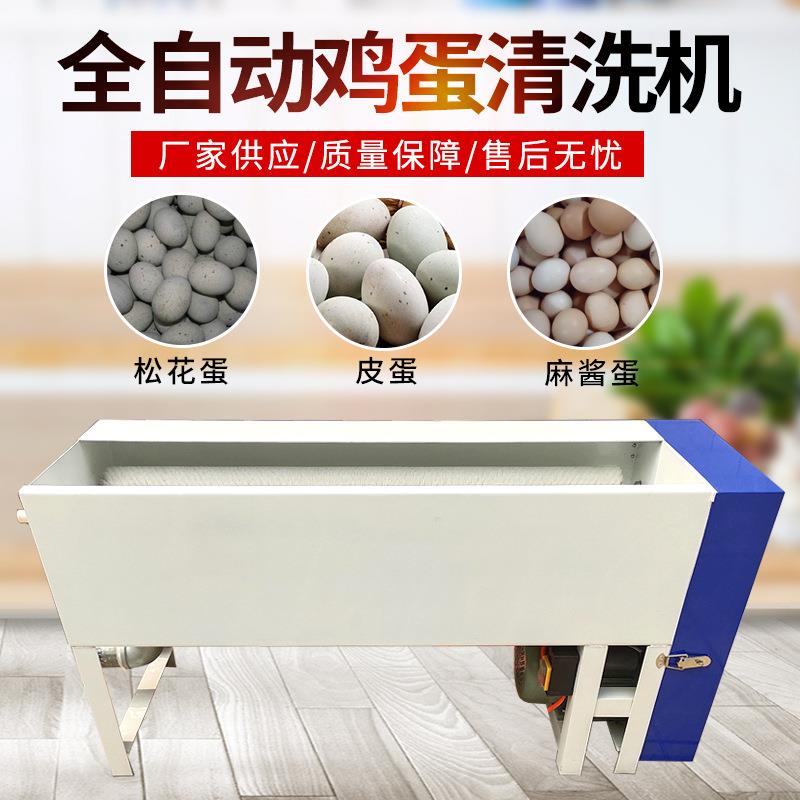 洗蛋机小型商用全自动尼龙毛刷辊麻酱鸡蛋泥蛋腌咸鸭蛋品清洗机器