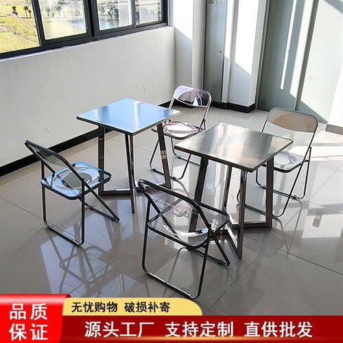 工业风餐桌时尚休闲快餐店小吃店咖啡店餐饮商用