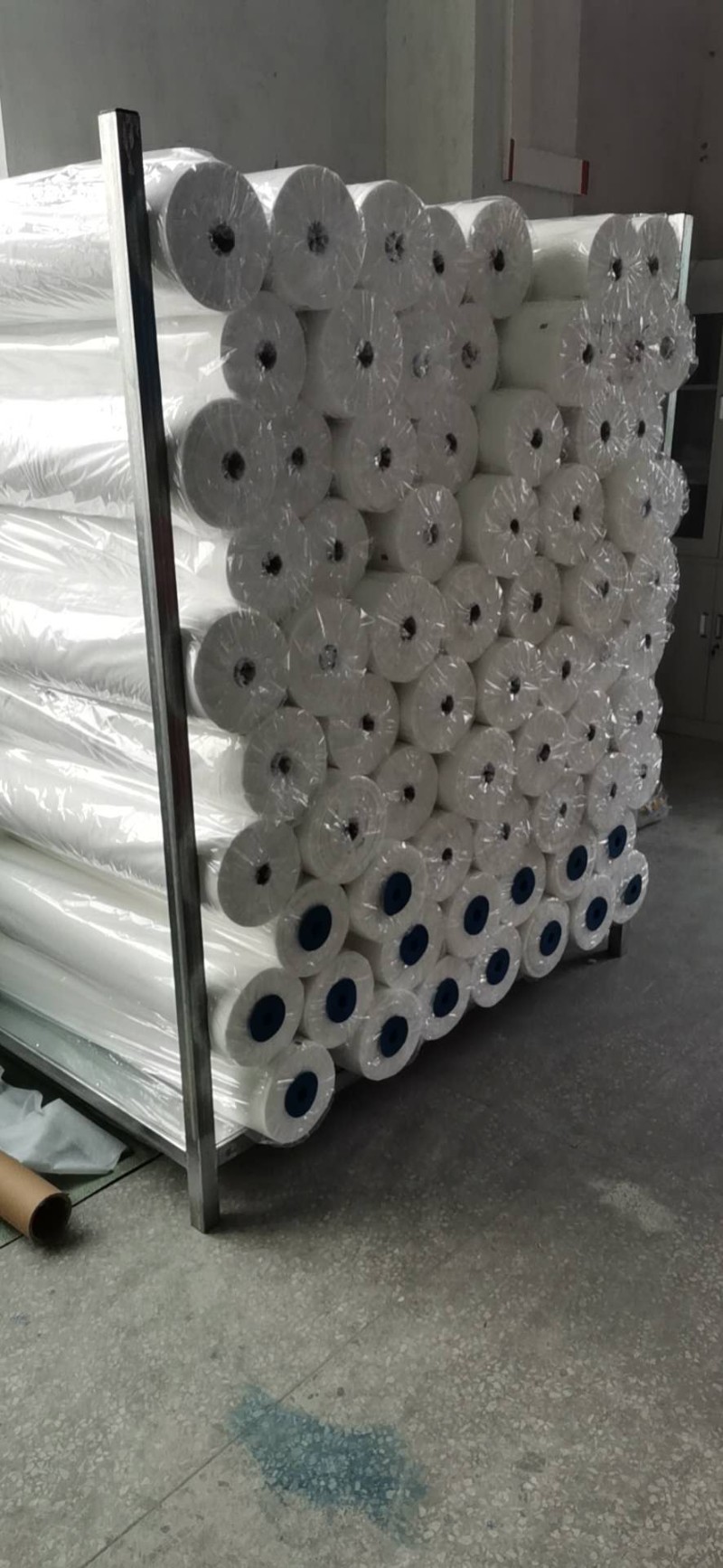 缝织聚酯布纺布防水涂料增强抗裂网格布屋顶裂缝彩钢瓦
