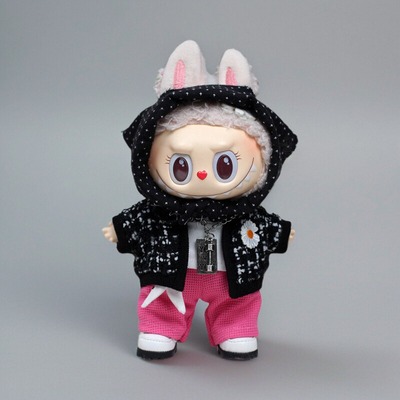 适用拉bubu娃衣权志龙la布布衣服