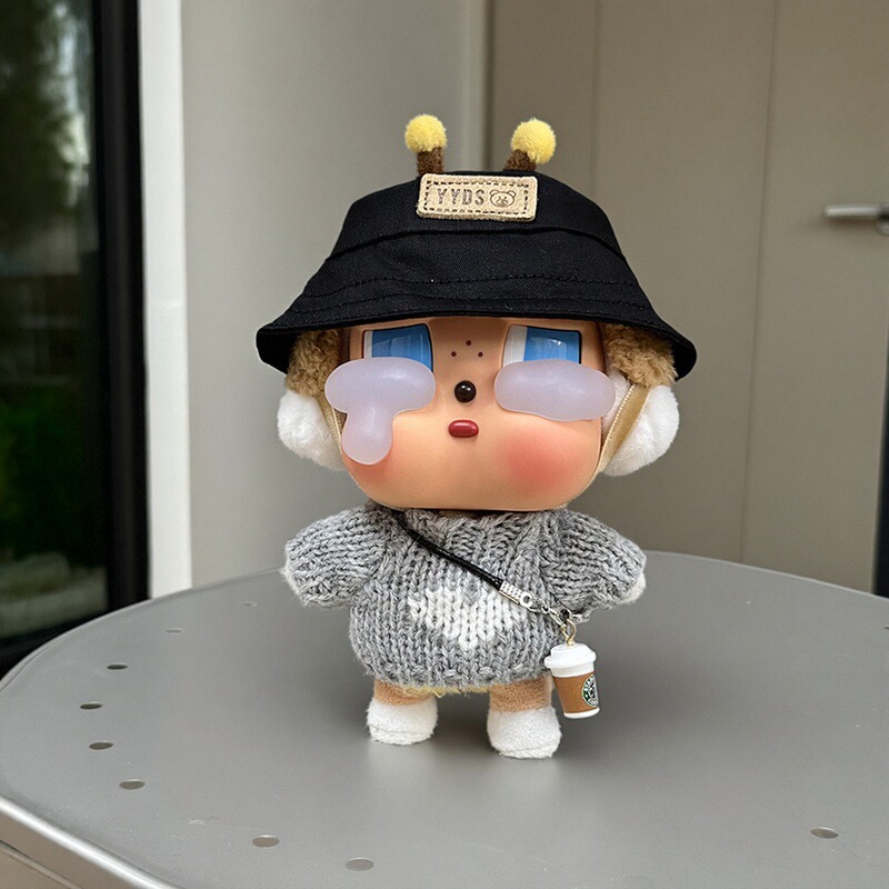 哭娃搪胶毛衣可爱文艺衣服